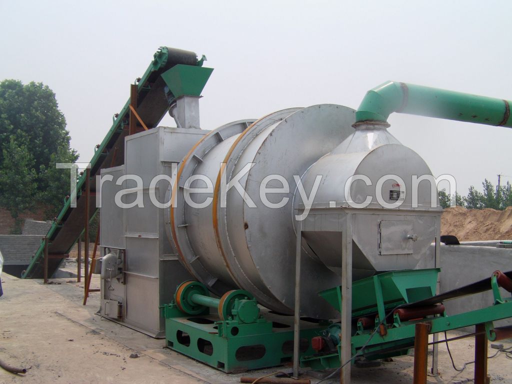 three cylinder drying machine , thermal mortar dryer