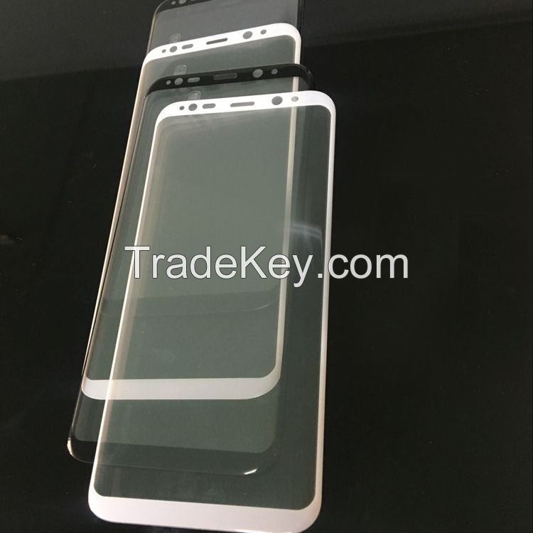 3D tempered glass screen protector for Samsung S8/S8+