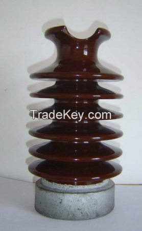 Porcelain insulator, ceramic insulator, post type insulator, Line post insulator