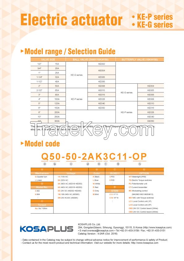 Electric  Actuator