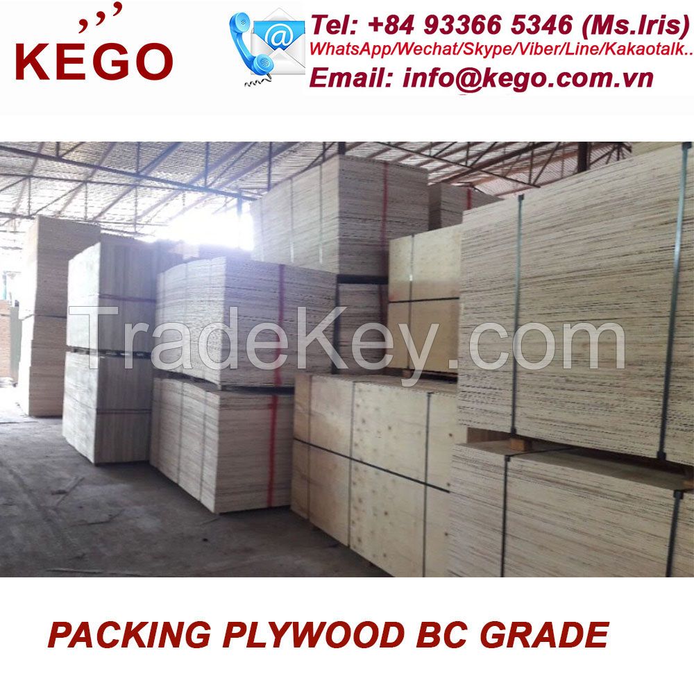 PACKING PLYWOOD BC GRADE