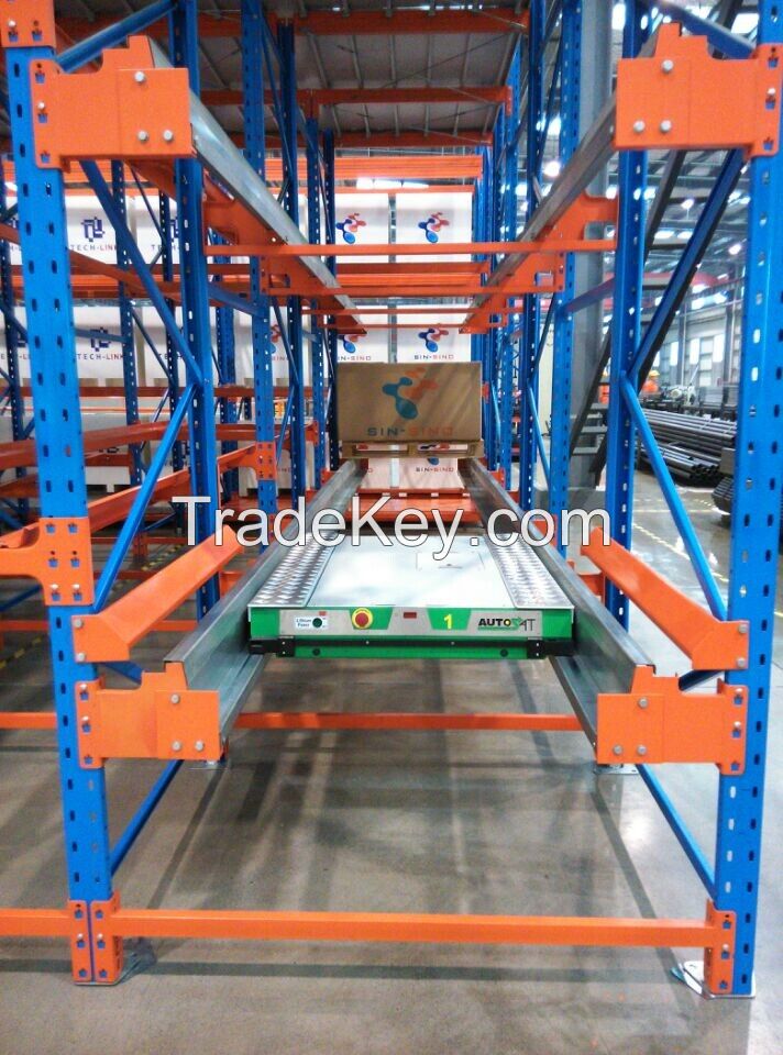 Automantic Storage Shuttle Pallet Racking System