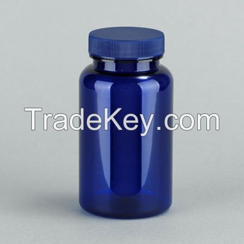 PET Plastic Bottles Blue