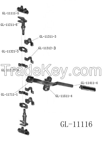 Horse Trailer Rear Doors Hinges and Locks