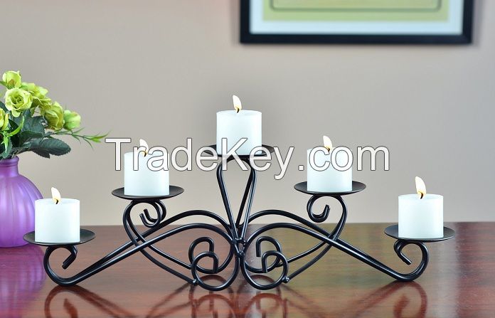 candelabra metal candle holder for  home decoration