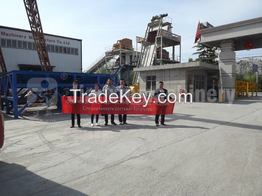 YHZS35 mobile ready mixed concrete batching plant 