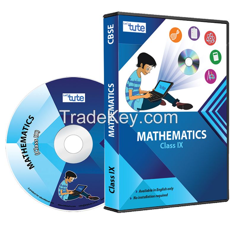 Letstute Math For Class IX (CBSE) (DVD)