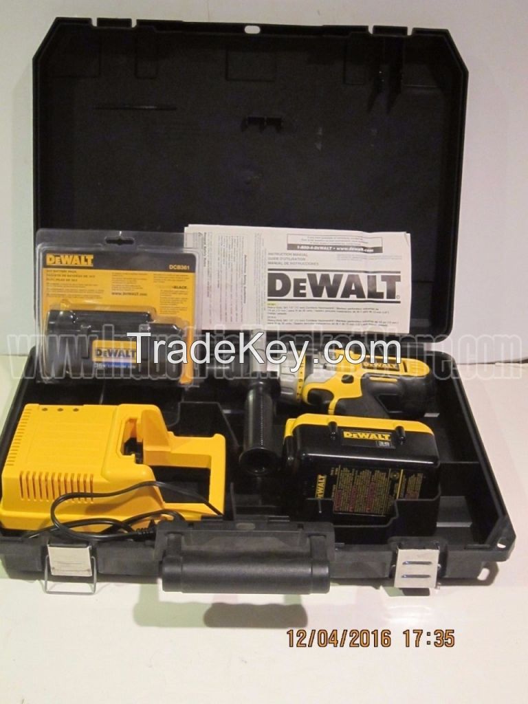 DeWALT DC901KL 36V Li-Ion 1/2" Cordless Hammer Drill KIT