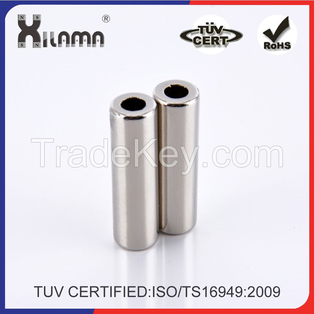 Countersunk Strong N52 Sintered Permanent Neodymium Magnet with Hole