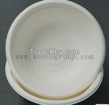 Disposable Sugarcane Pulp Paper Bowl