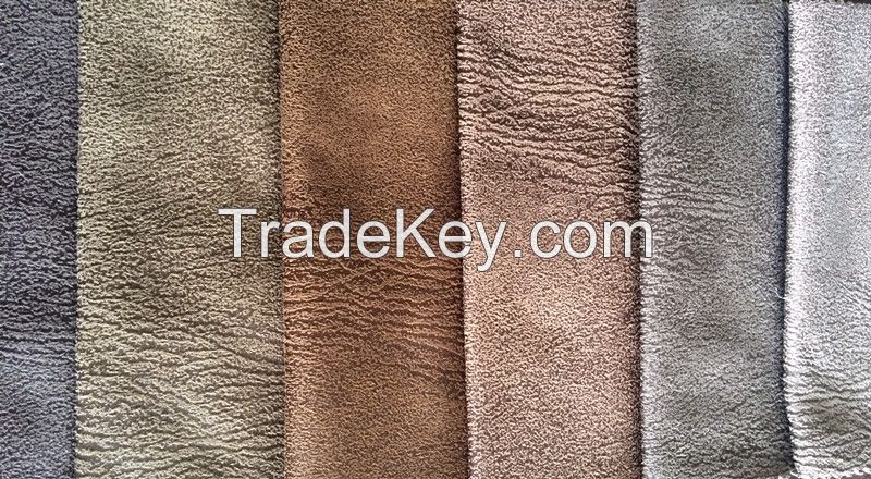 Polyester suede fabric for sofa cover faux suede sofa fabric upholstery fabric