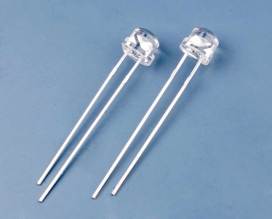 Hot Sale 4.8mm Straw Hat LED White DIP LED Diode 120 degree