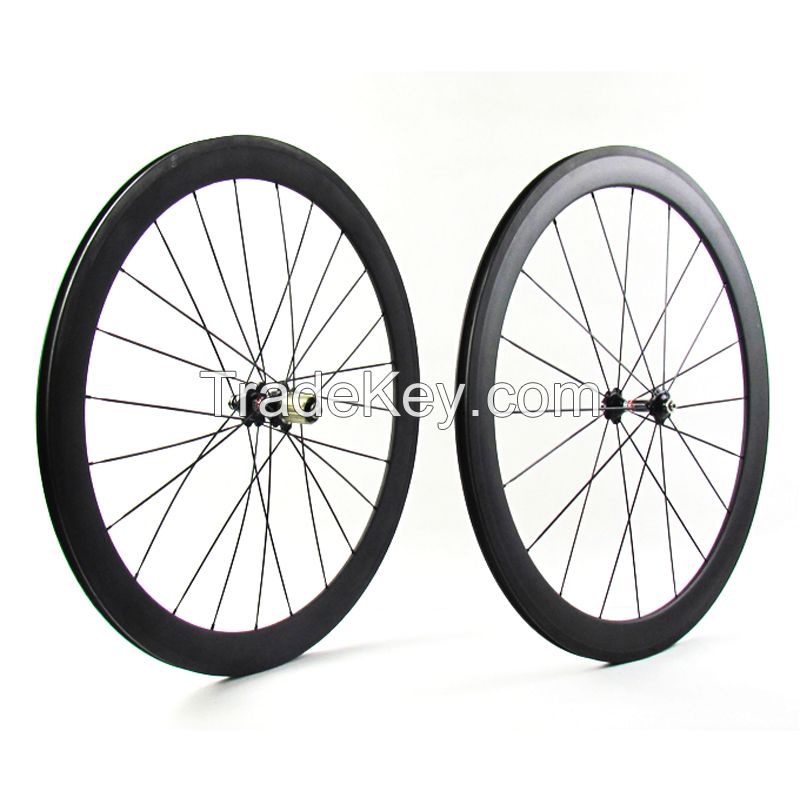 CW50C 50mm Road Bicycle Carbon Clincher wheelset