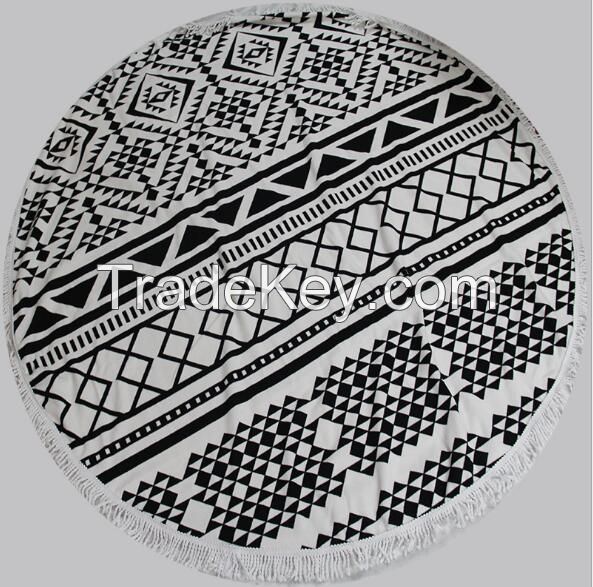 Round Beach Towel