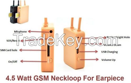 GSM Spy Earpiece Set With Sim Card (No need Phone)