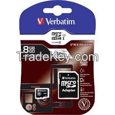 Verbatim SD Card 64 GB Class 10 + Adaptors