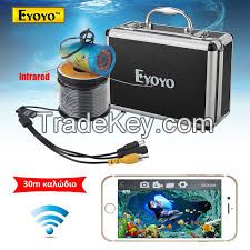 Underwater Fishing Camera - Waterproof with 50M Cable - WIFI - EYOYO