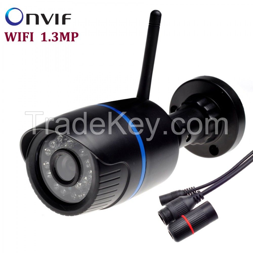 WIFI - IP Outdoor (Waterproof) Camera + Night Vision + SD Card Port + Ethernet SD Card Port