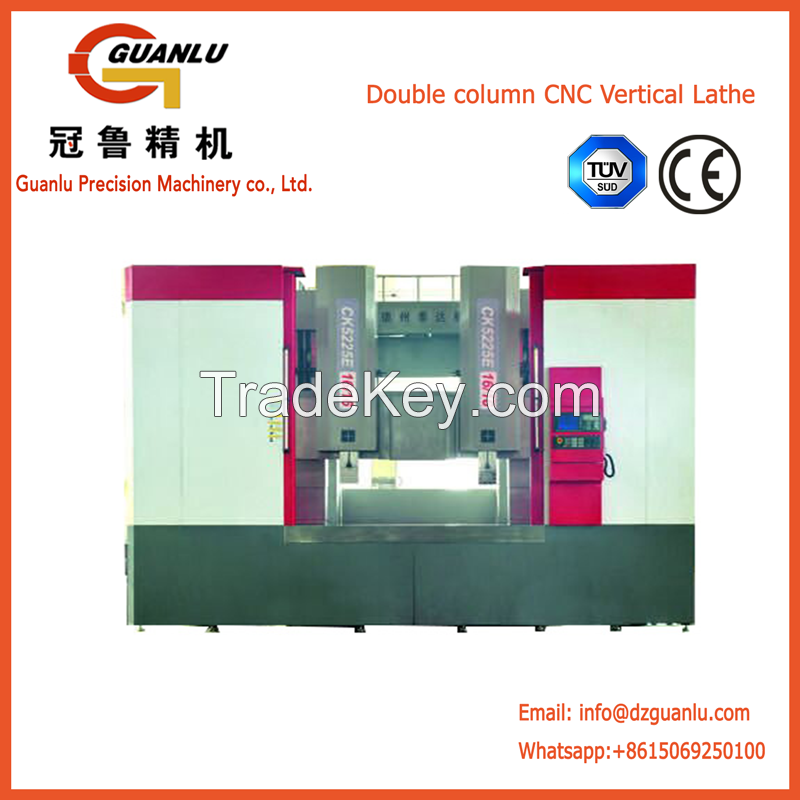 Heavy Duty Lathe Double Column Vertical CNC Machine