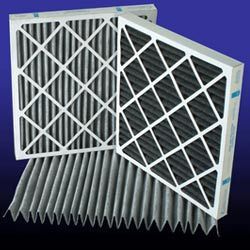 Pleated actived carbon filter