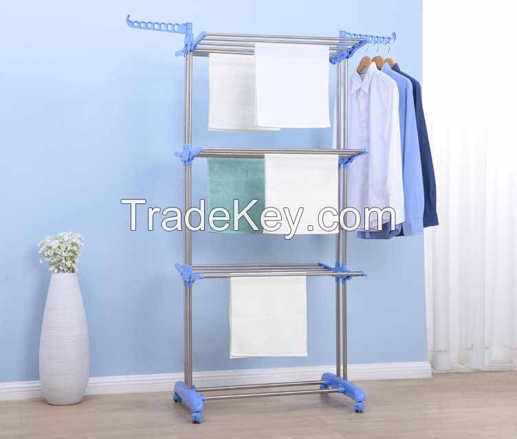 General Use Three Layer Clothes Rack