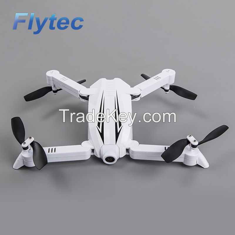 Flytec T13 mini foldable quadcopter APP control pocket drone 3D frame design with 720p wifi fpv wide angle hd camera