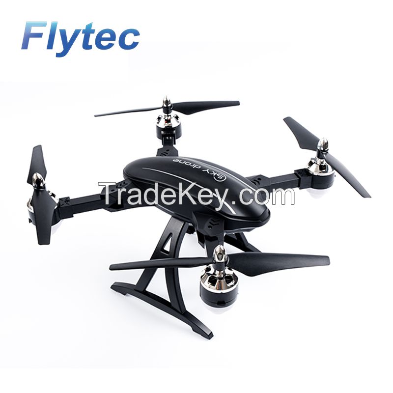 Flytec T22S WIFI RC Drone 2.4G 4CH 6-Axis Gyro Foldable RC Quadcopter UAV headless mode 3D Flip one key return LED light Dron