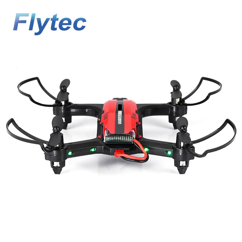 Flytec T18D RC Quadcopter Mini Racing Drone 4CH 6 axis UFO with Wifi FPV 720P HD Camera Height Hold Mode RTF Red