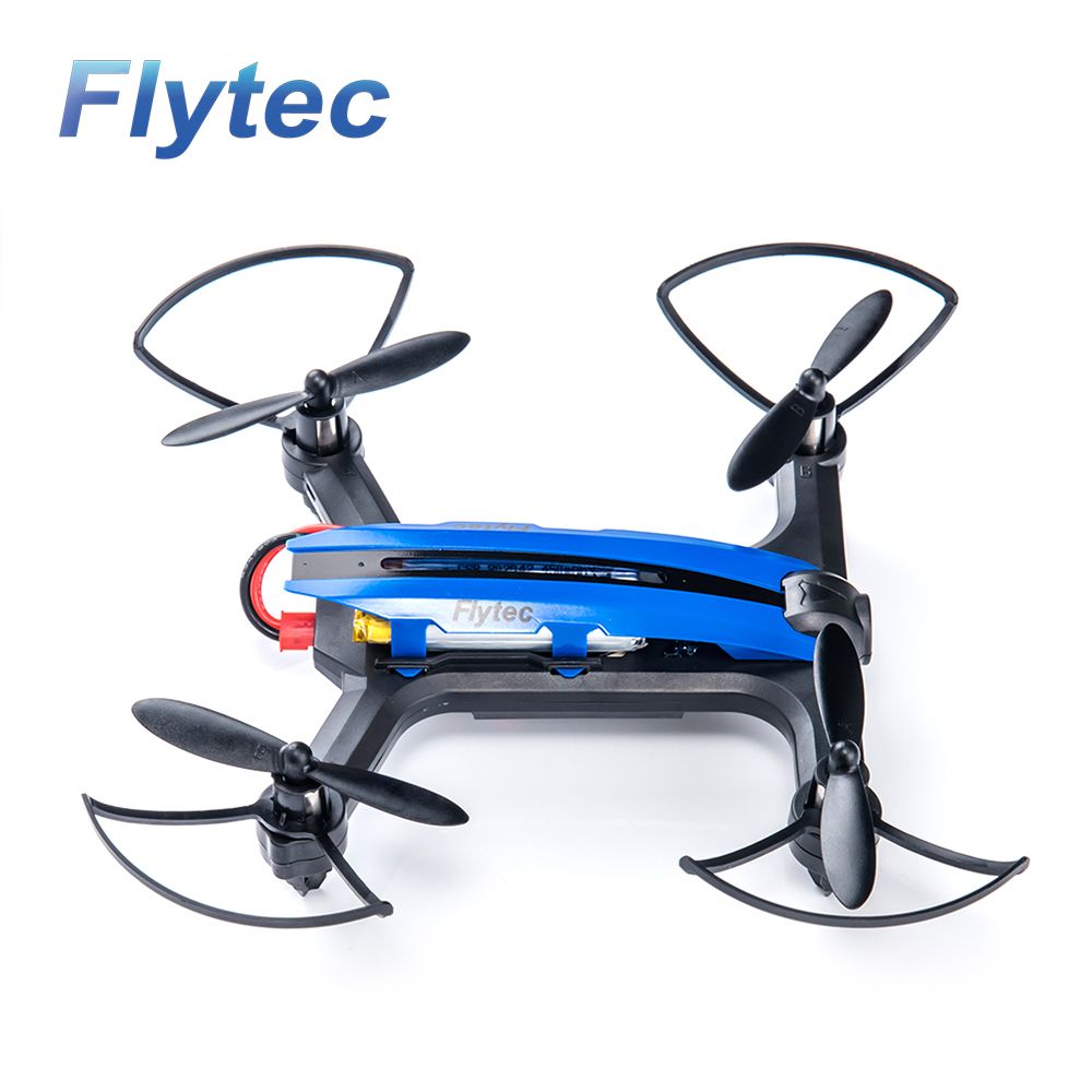 Flytec T18D RC Quadcopter Mini Racing Drone 4CH 6 axis UFO with Wifi FPV 720P HD Camera Height Hold Mode RTF Blue