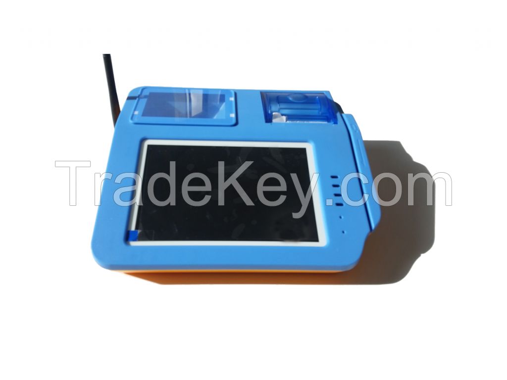 Android Pos Terminal Machine With Printer/Fingerprint/IC/Credit/Debit