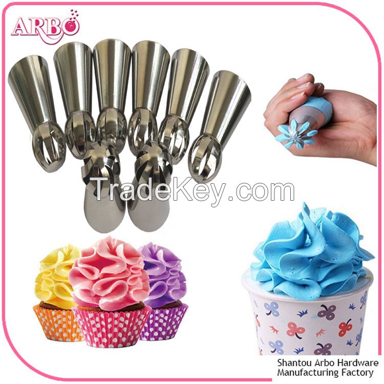 FDA LFGB certificated 26pcs Icing Piping Nozzles Pastry Tips Cake Cupcake Decorating Diy Tool Box Set