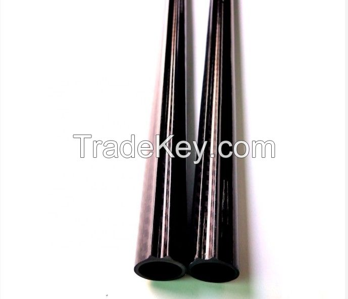 Round Carbon fiber spearfishing Barrels (31mm x 26mm x 1 meter Length )