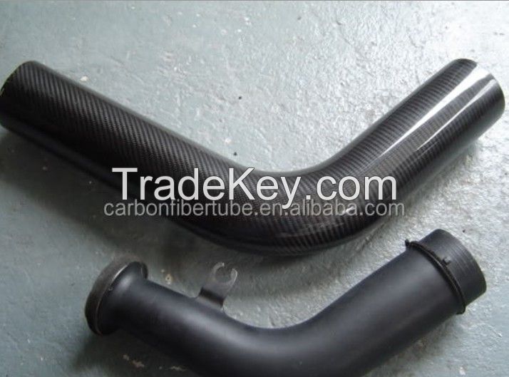 Carbon fiber bent tube/bent pipe angle 45 degree, 90 degree,120 degree