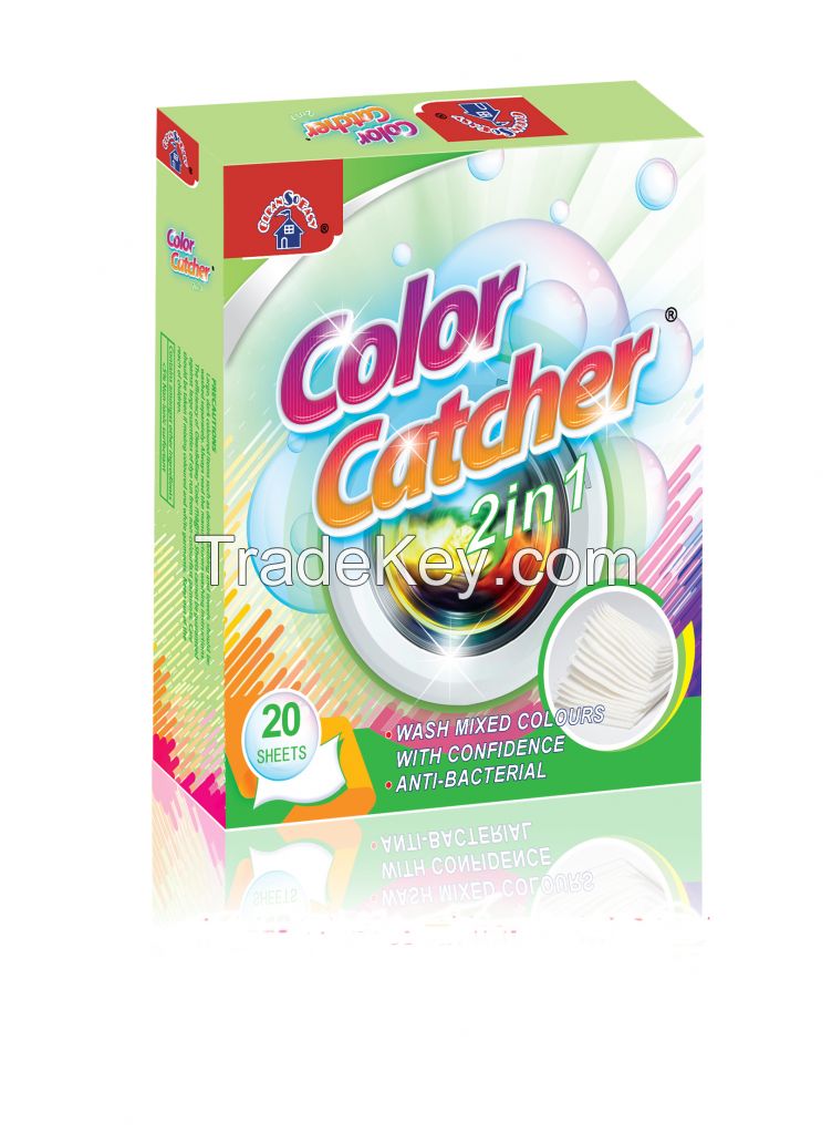 laundry color catcher