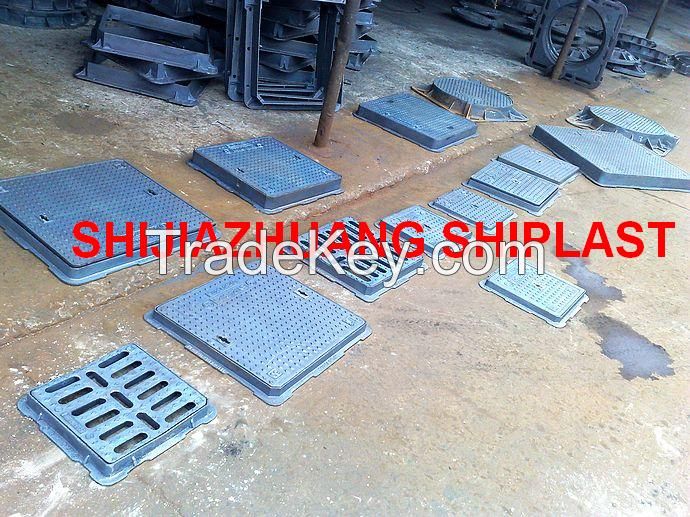 Ductile manhole cover D400