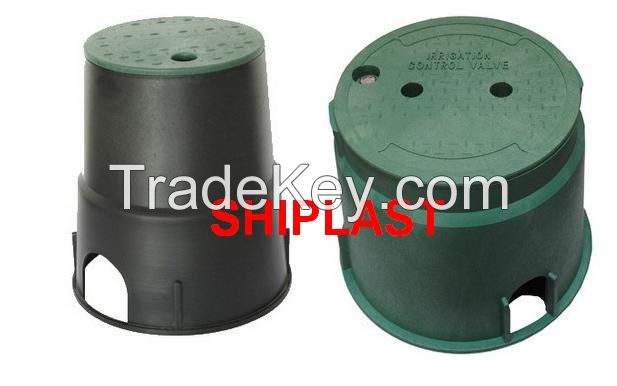 Plastic valve box