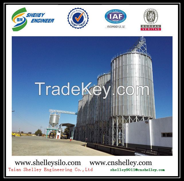 1000t Hopper Bottom Steel Silo For sale