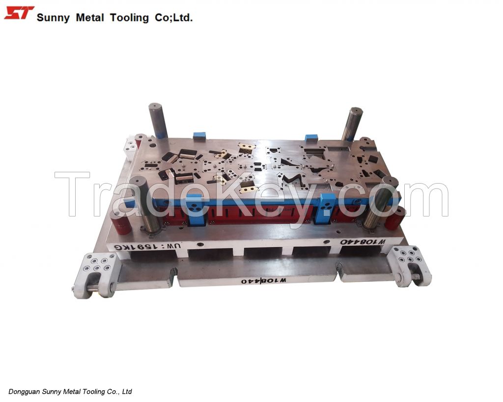 Stainless Steel Automotive Metal Stamping Parts Progressive Stamping Tool Die Mould-15073