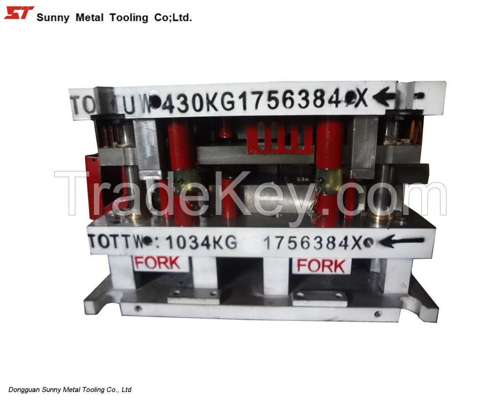 Stainless Steel Automotive Metal Stamping Parts Progressive Stamping Tool Die Mould-15008