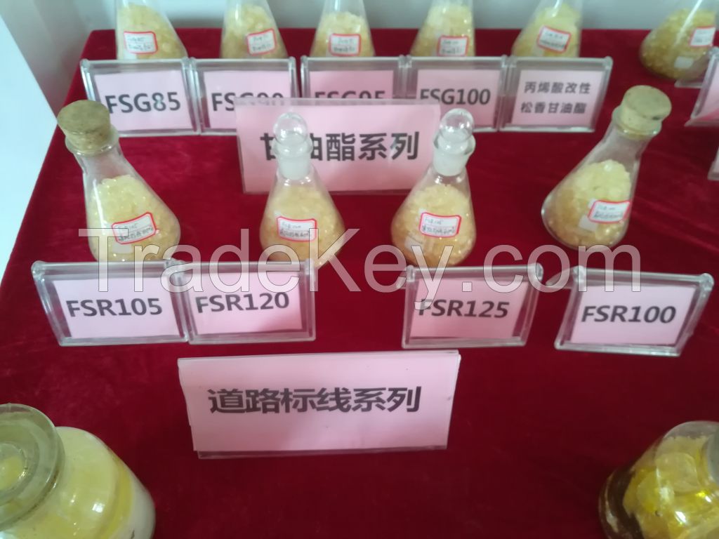 FSR road-marking paint resin