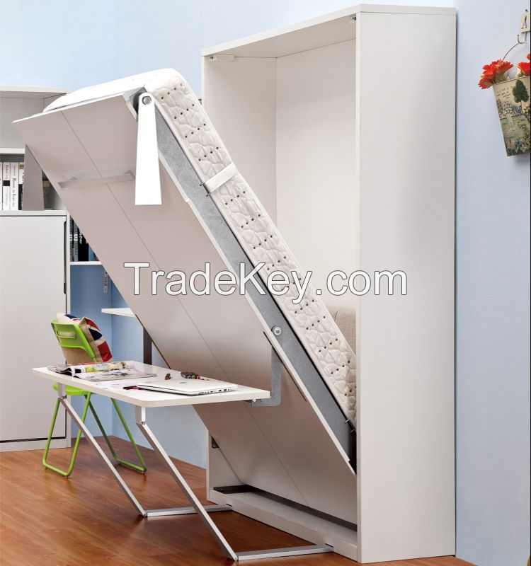 Space saving Murphy bed, wall bed, folding wall bed