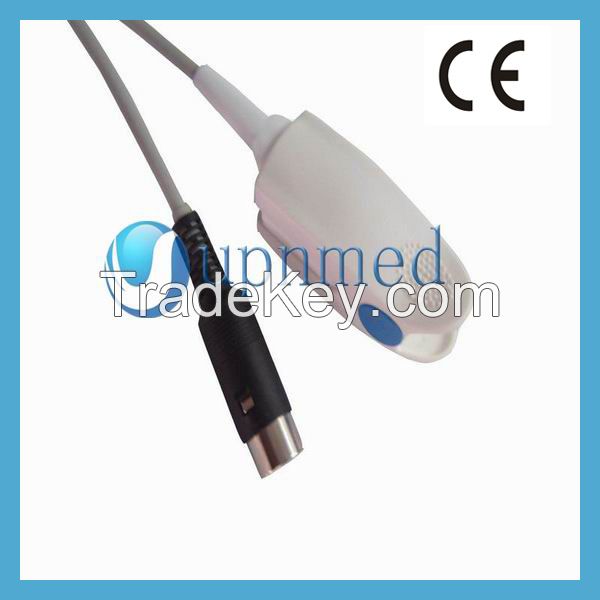 Resuable datascope adult spo2 sensor/probe,patient monitor 