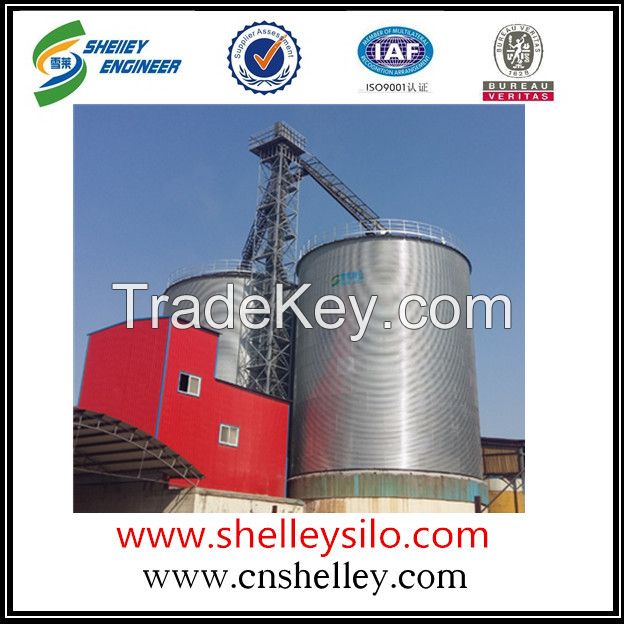 5000ton grain storage barley silos