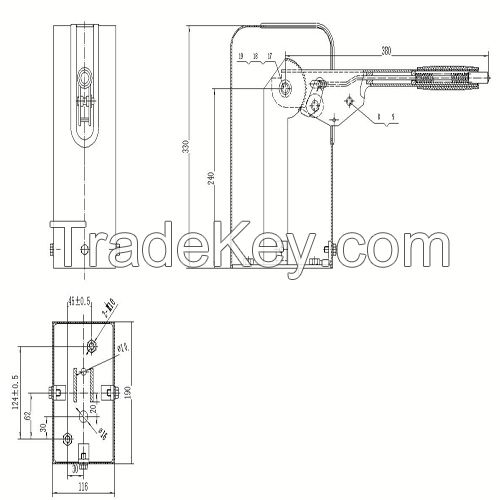 hand parking brake controller