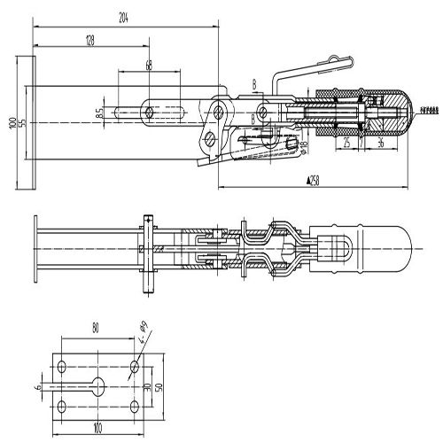 hand parking brake controller