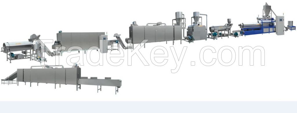 Corn flakes manufacturing machine line