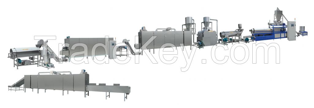 Automatic Cereal Breakfast CornFlakes Production Line Pop CornMachinery