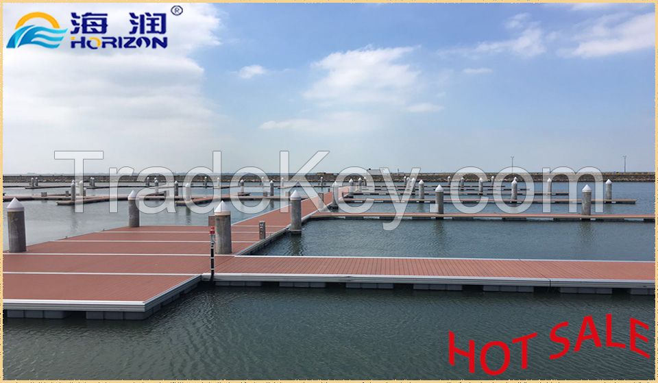 High Quality Aluminum Alloy Gangway Pontoon, marina poontoon