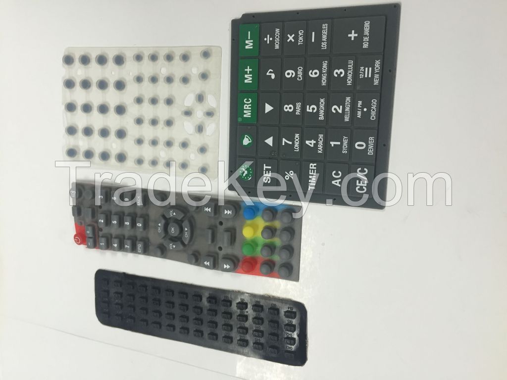 silicone keypad for calculator 