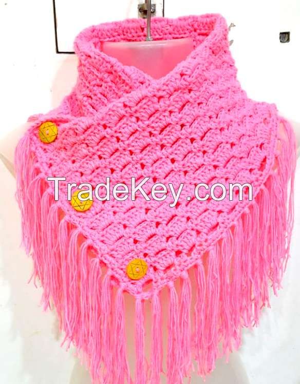 crochet cowl